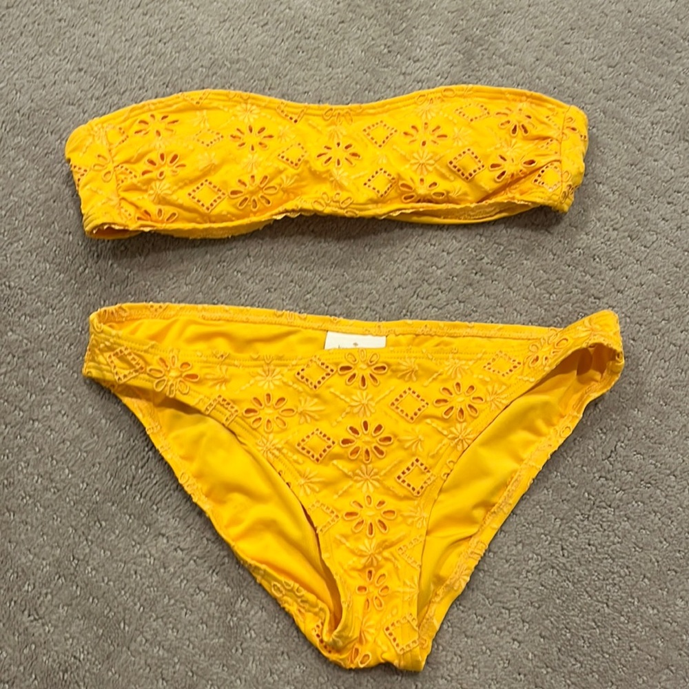 Kate spade strapless bikini